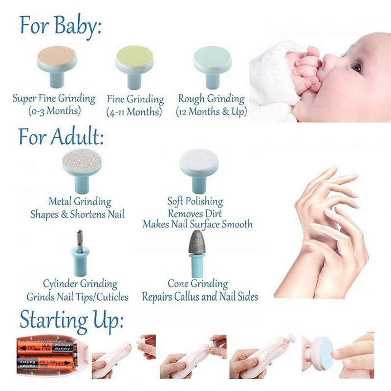 Electric Nail Trimmer for Baby